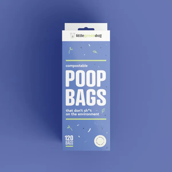 Compostable Poop Bags - 10-Pack (120 Bags)