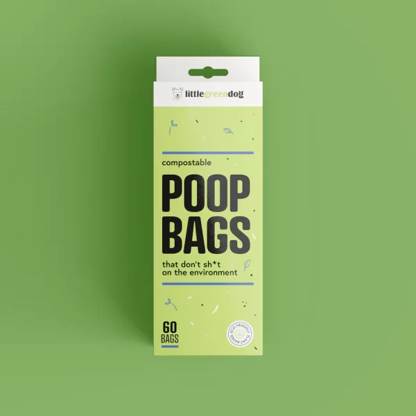 Compostable Poop Bags - 5-Pack (60 Bags)